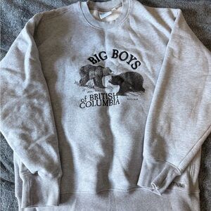 TNA Gray Crewneck Sweater